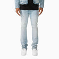 Jean super skinny coupe stacked pour homme