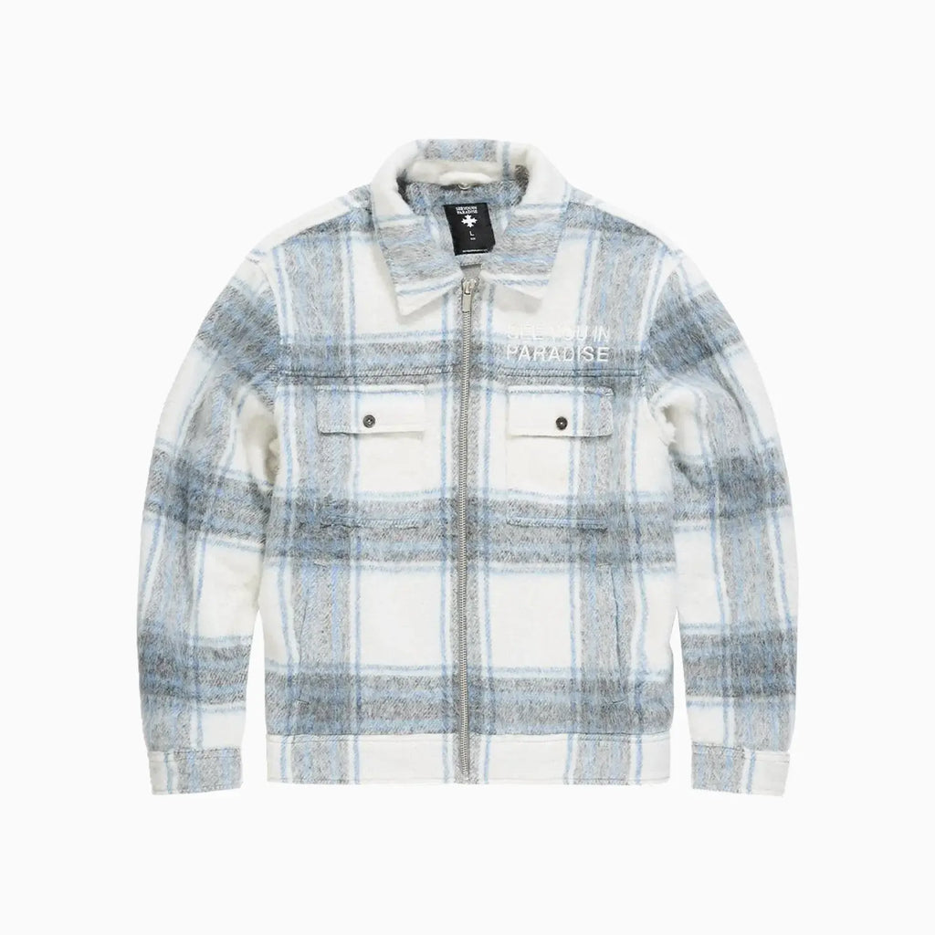 Camisa de Franela con Capucha SYIP para Hombre