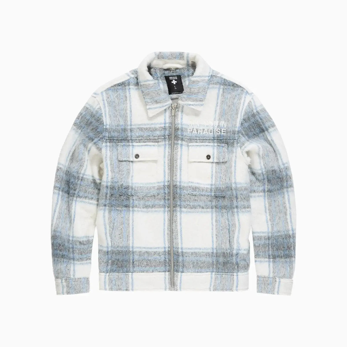 Camisa de Franela con Capucha SYIP para Hombre
