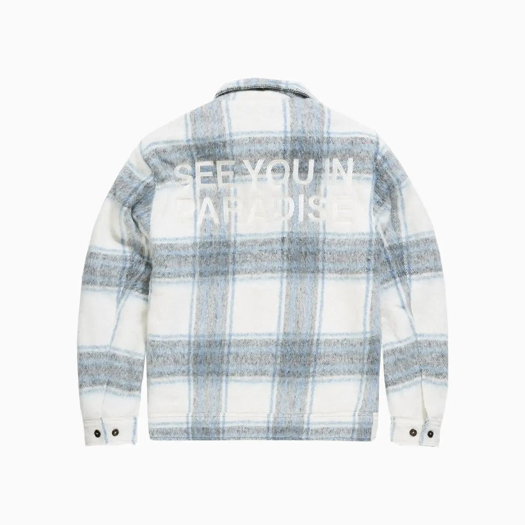 Camisa de Franela con Capucha SYIP para Hombre