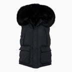 Chaleco Yukon acolchado con forro de piel para hombre