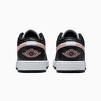 Kid's Air Jordan 1 Low 'Black Rust Pink' Grade School