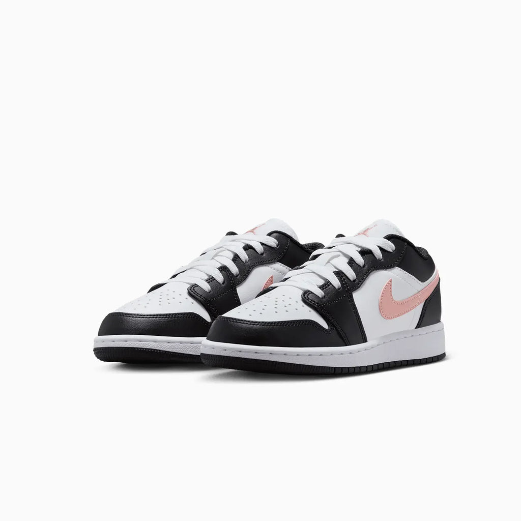 Kid's Air Jordan 1 Low 'Black Rust Pink' Grade School