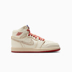 Chaussures Air Jordan 1 Retro High OG pour enfant 'Rare Air Sail Cinnabar' (Préscolaire)