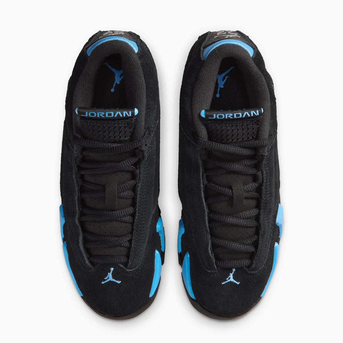 Kid's Air Jordan 14 Retro 'Black University Blue' Grade School