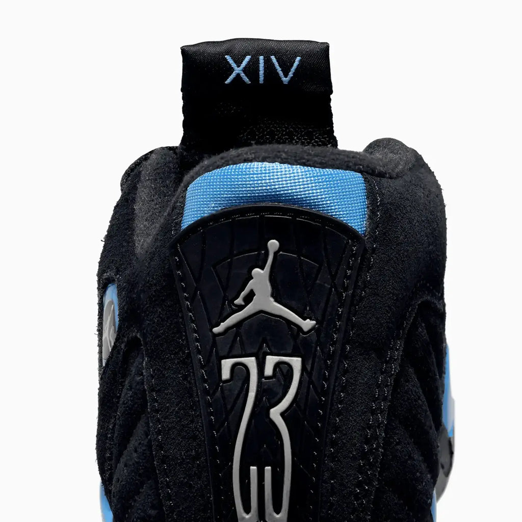 Air Jordan 14 Retro pour enfant « Black University Blue » (école maternelle)