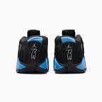 Air Jordan 14 Retro para niño 'Black University Blue' Niños pequeños