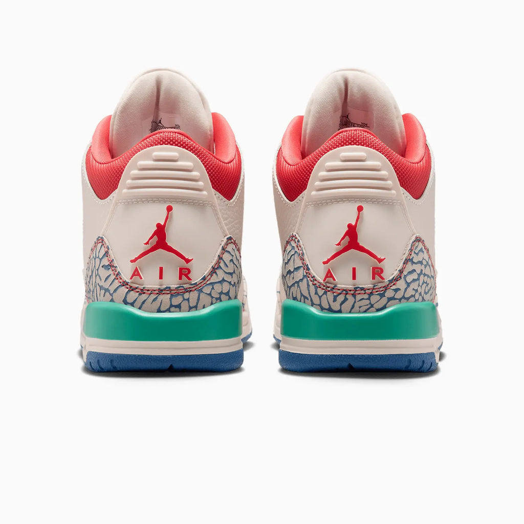 Air Jordan 3 Retro para niños 'Chalk and True Blue' de primaria
