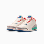Air Jordan 3 Retro para niños 'Chalk and True Blue' de primaria