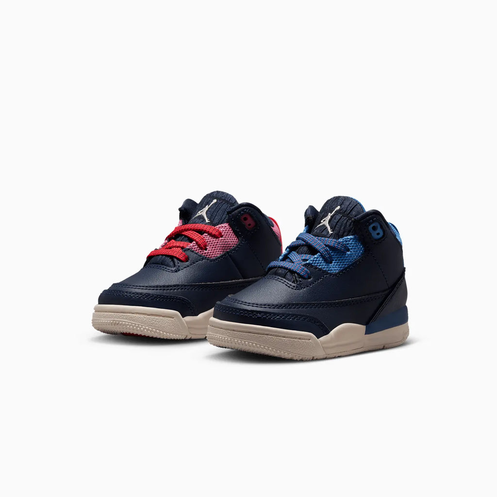 Air Jordan 3 Retro 'Sports Renaissance' para niños pequeños