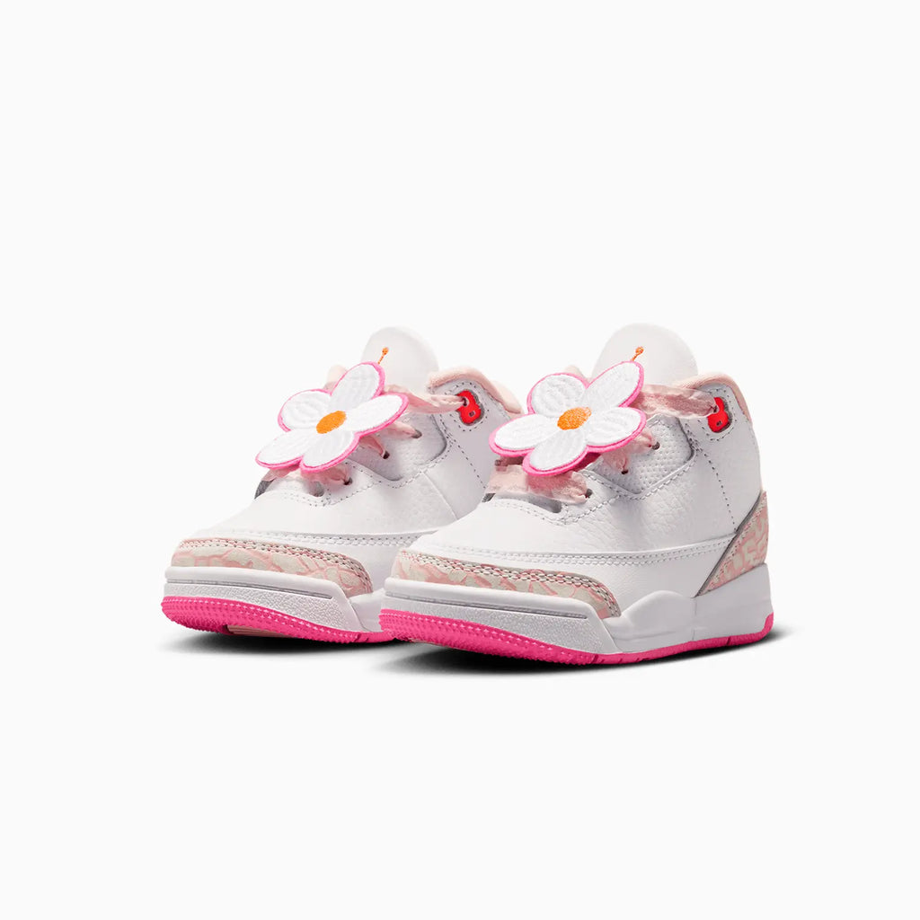 Air Jordan 3 Retro 'Spring Flowers' para niños pequeños