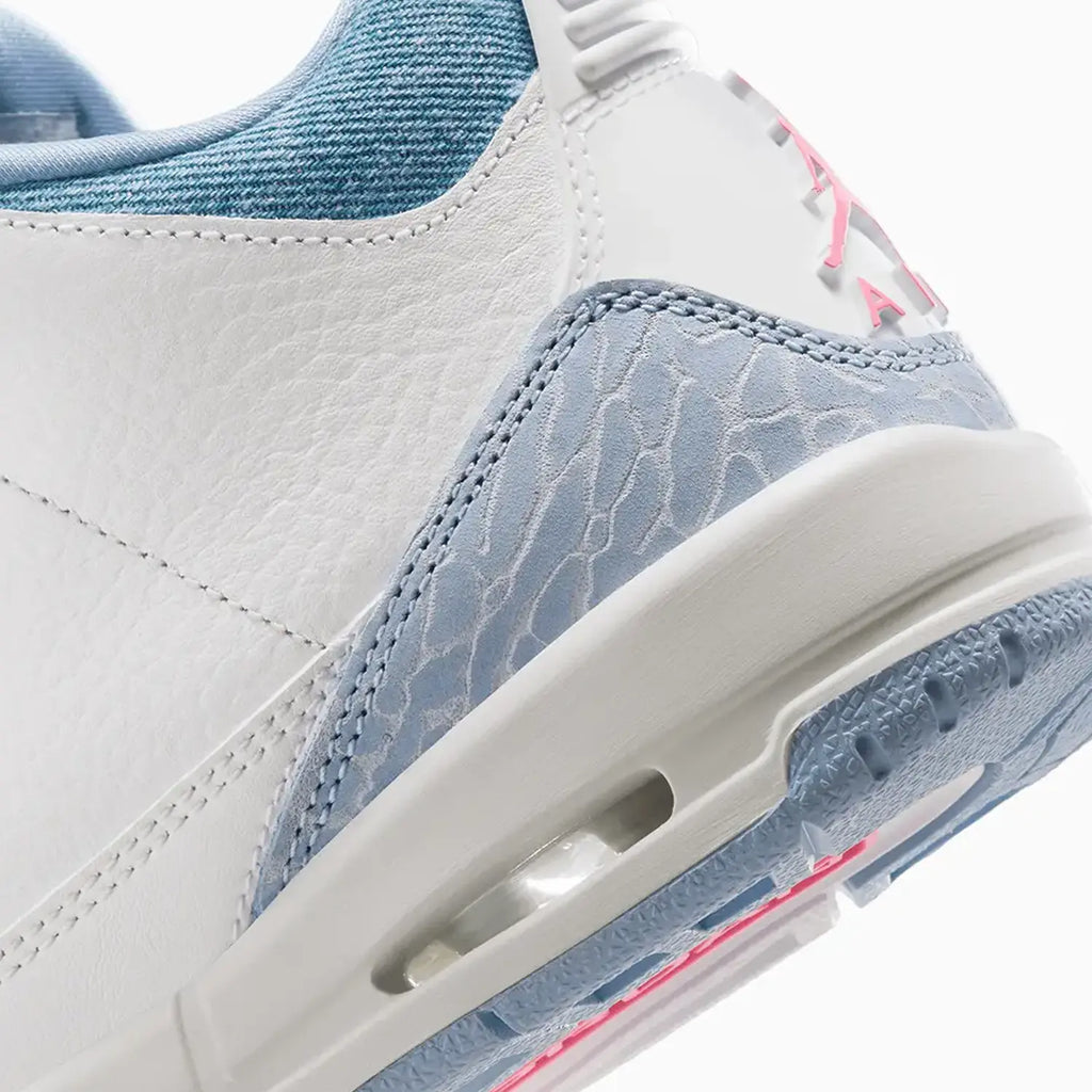 Kid's Air Jordan 3 Retro 'White Cobalt Bliss' Grade School