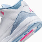 Kid's Air Jordan 3 Retro 'White Cobalt Bliss' Pre School