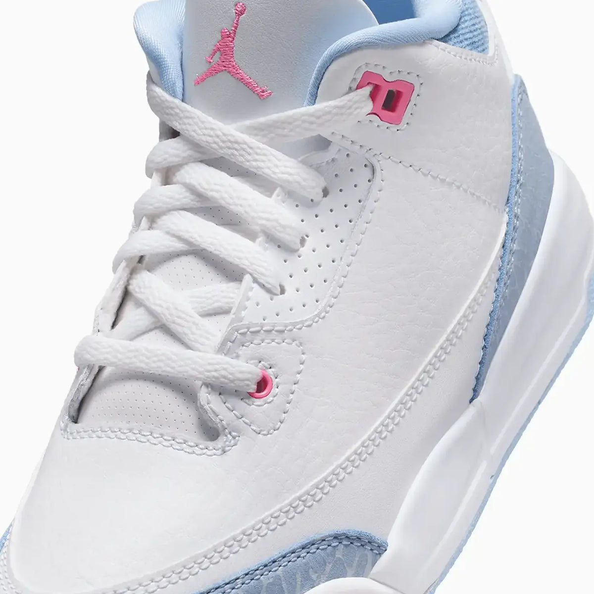 Kid's Air Jordan 3 Retro 'White Cobalt Bliss' Pre School