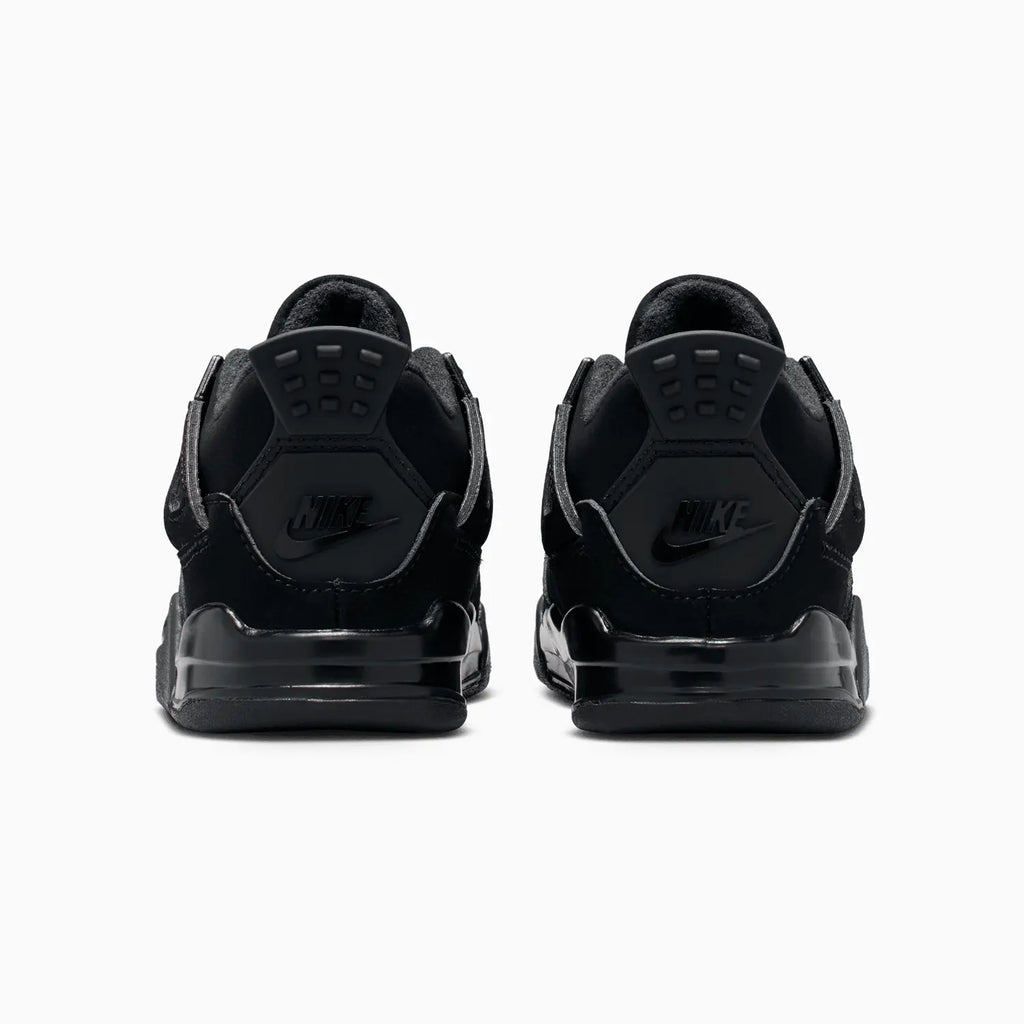 Air Jordan 4 Retro 'Black Cat' para niños pequeños