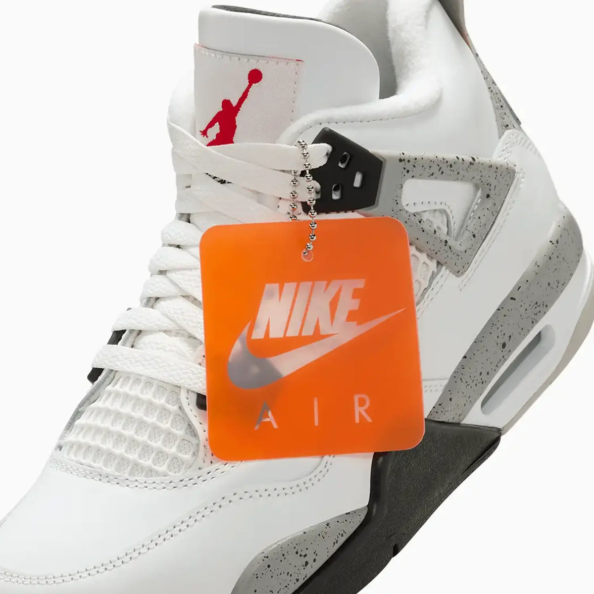 Kid's Air Jordan 4 Retro OG 'White Cement' Grade School