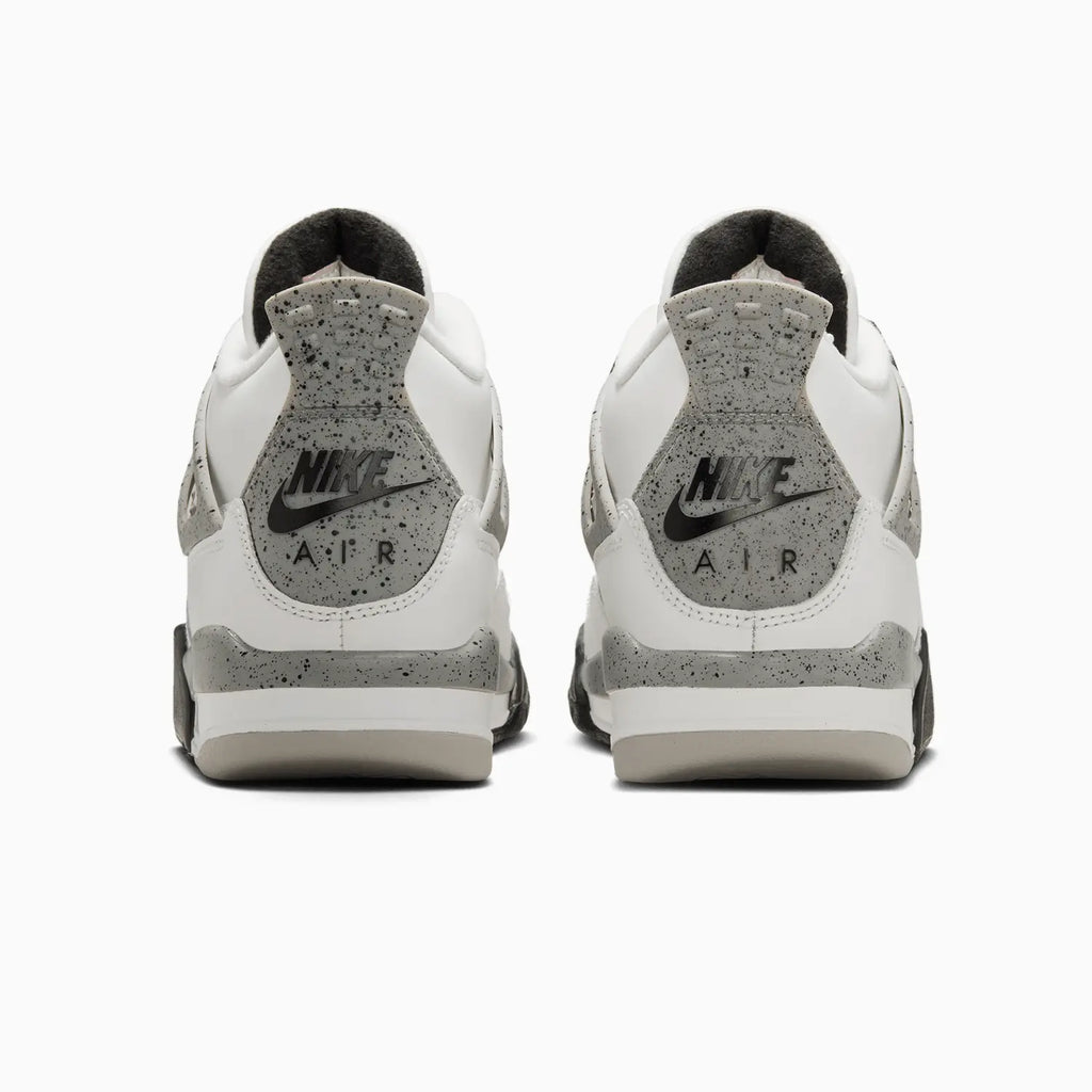 Kid's Air Jordan 4 Retro OG 'White Cement' Grade School