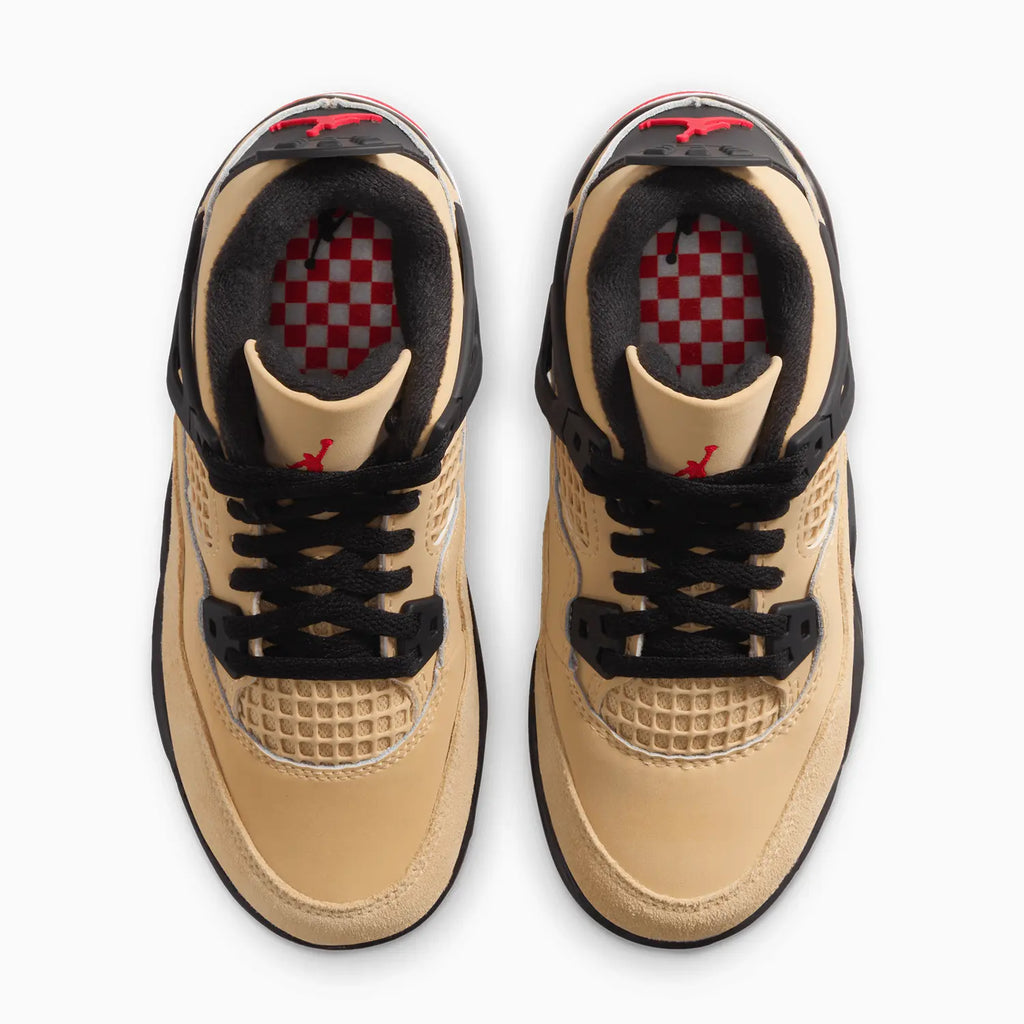 Air Jordan 4 Retro 'Pizza' para niños en edad preescolar