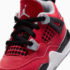 Air Jordan 4 Retro 'Toro Bravo' para niños pequeños