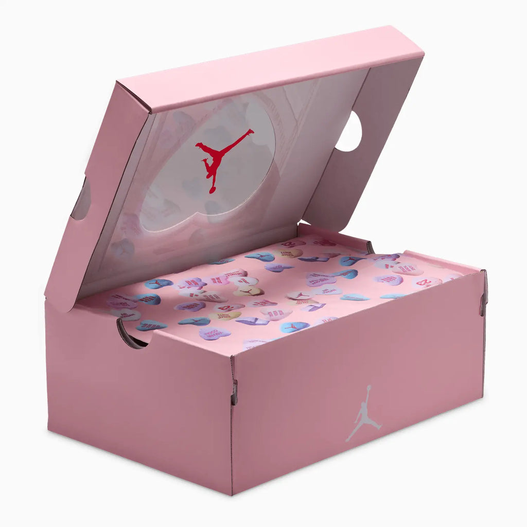 Air Jordan 4 Rétro pour enfant « Saint-Valentin » (école primaire)