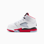 Air Jordan 5 Retro OG 'Fire Red Black Tongue' para niños pequeños