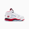 Air Jordan 5 Retro OG 'Fire Red Black Tongue' para niños pequeños