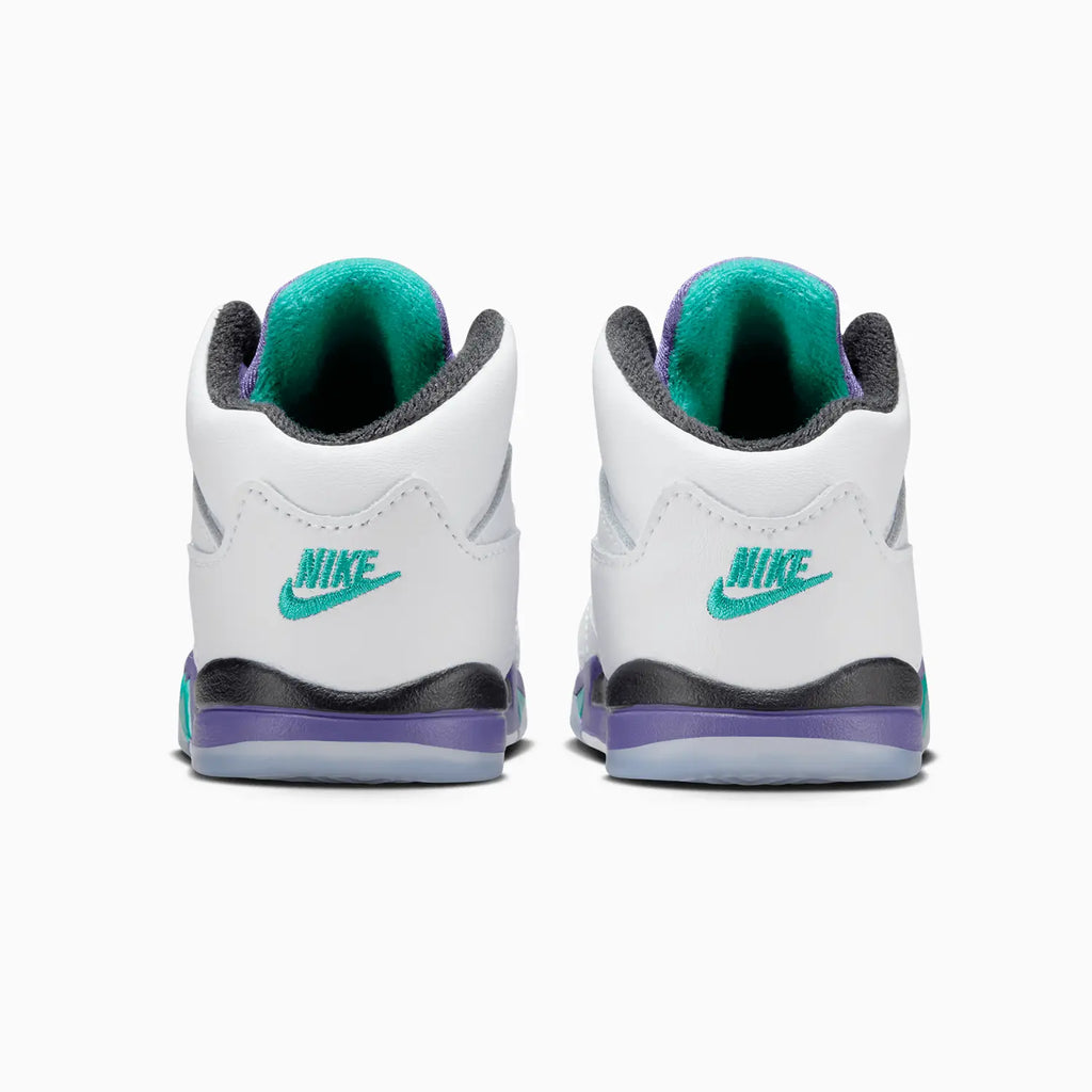 Air Jordan 5 Retro OG 'Grape' para niños pequeños