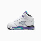 Air Jordan 5 Retro OG 'Grape' para niños pequeños