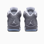 Air Jordan 5 Retro 'Wolf Grey' para niños de primaria