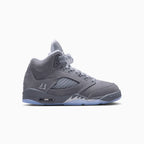 Air Jordan 5 Retro 'Wolf Grey' para niños de primaria