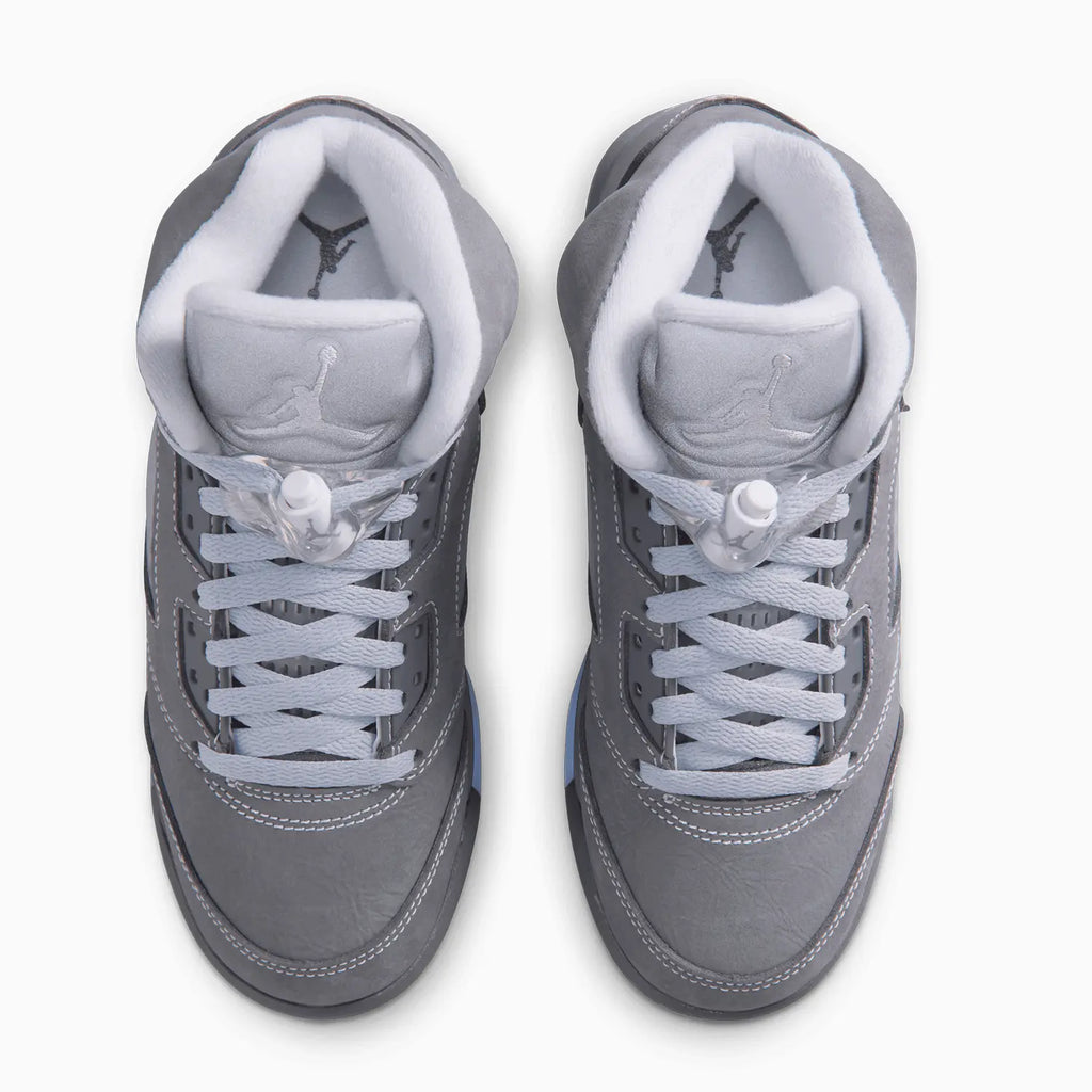 Air Jordan 5 Retro 'Wolf Grey' para niños de primaria
