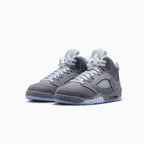 Air Jordan 5 Retro 'Wolf Grey' para niños de primaria