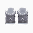 Air Jordan 5 Retro 'Wolf Grey' para niños pequeños