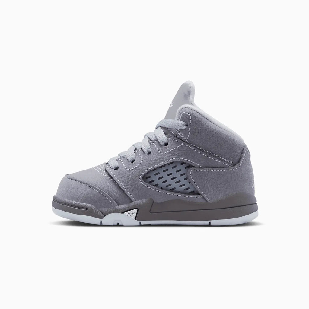 Air Jordan 5 Retro 'Wolf Grey' para niños pequeños