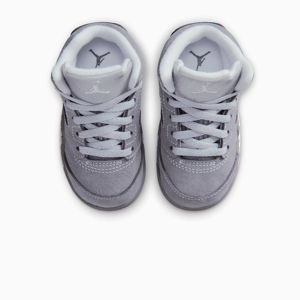 Air Jordan 5 Retro 'Wolf Grey' para niños pequeños
