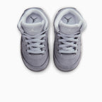 Air Jordan 5 Retro 'Wolf Grey' para niños pequeños