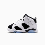 Air Jordan 6 Retro 'Oreo' para niños pequeños