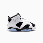 Air Jordan 6 Retro 'Oreo' para niños pequeños