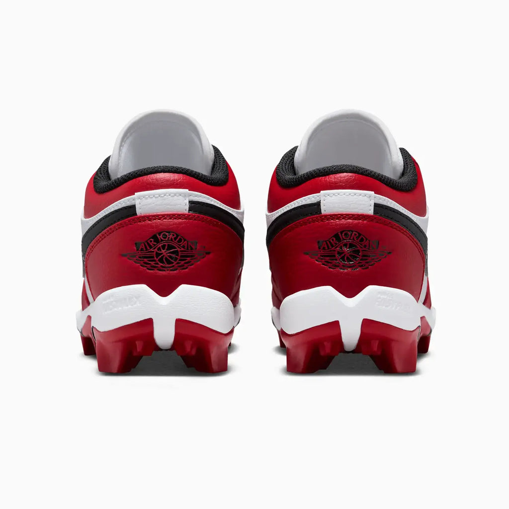 Kid's Jordan 1 Low Cleats 'Chicago' Grade School