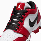 Kid's Jordan 1 Low Cleats 'Chicago' Grade School