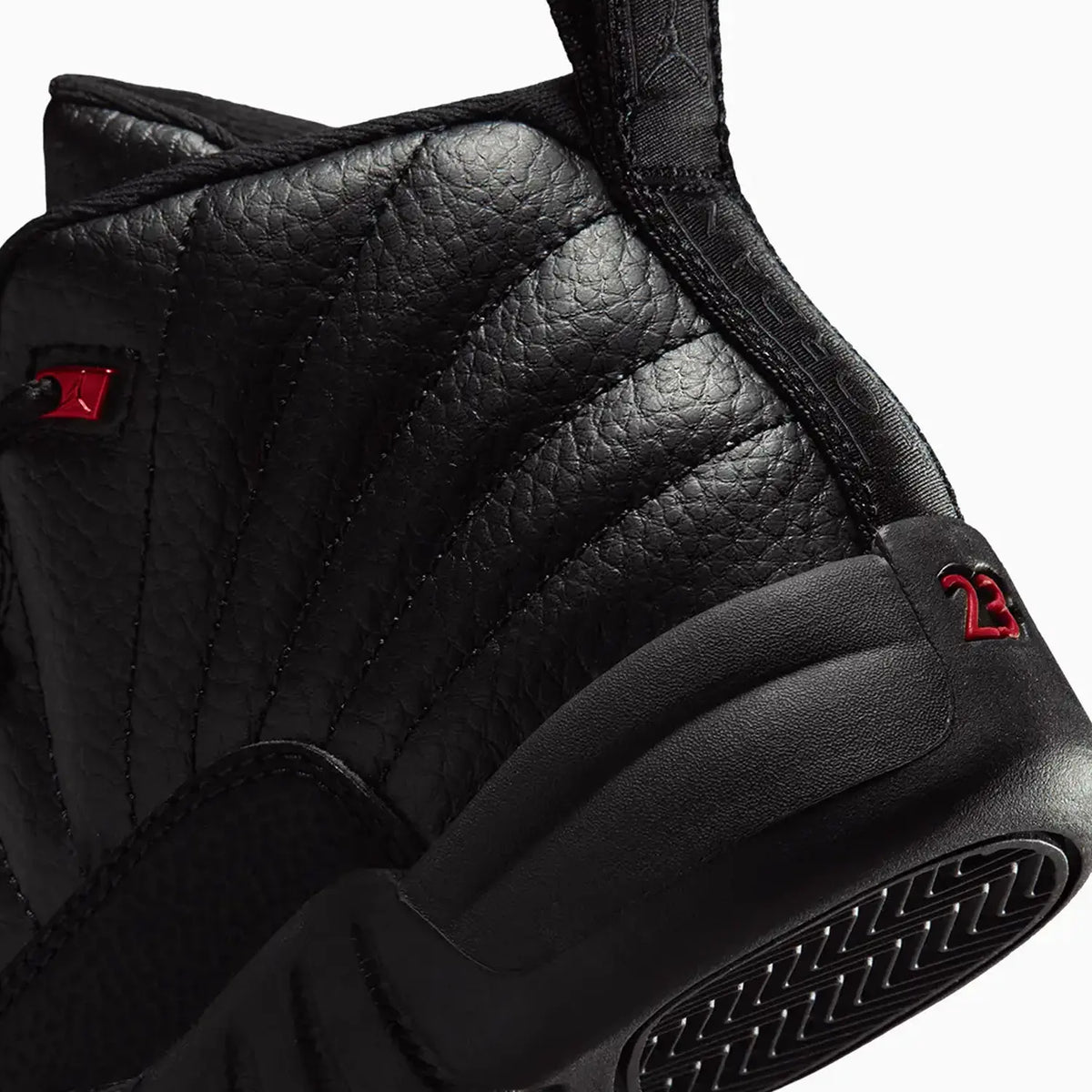 Jordan 12 Retro 'Bloodline' para niños de preescolar