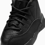 Jordan 12 Retro 'Bloodline' para niños pequeños
