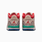 Jordan 3 Retro 'Tiza y Azul Verdadero' para niños pequeños