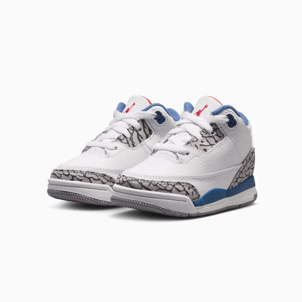Jordan 3 Retro 'True Blue' para niños pequeños