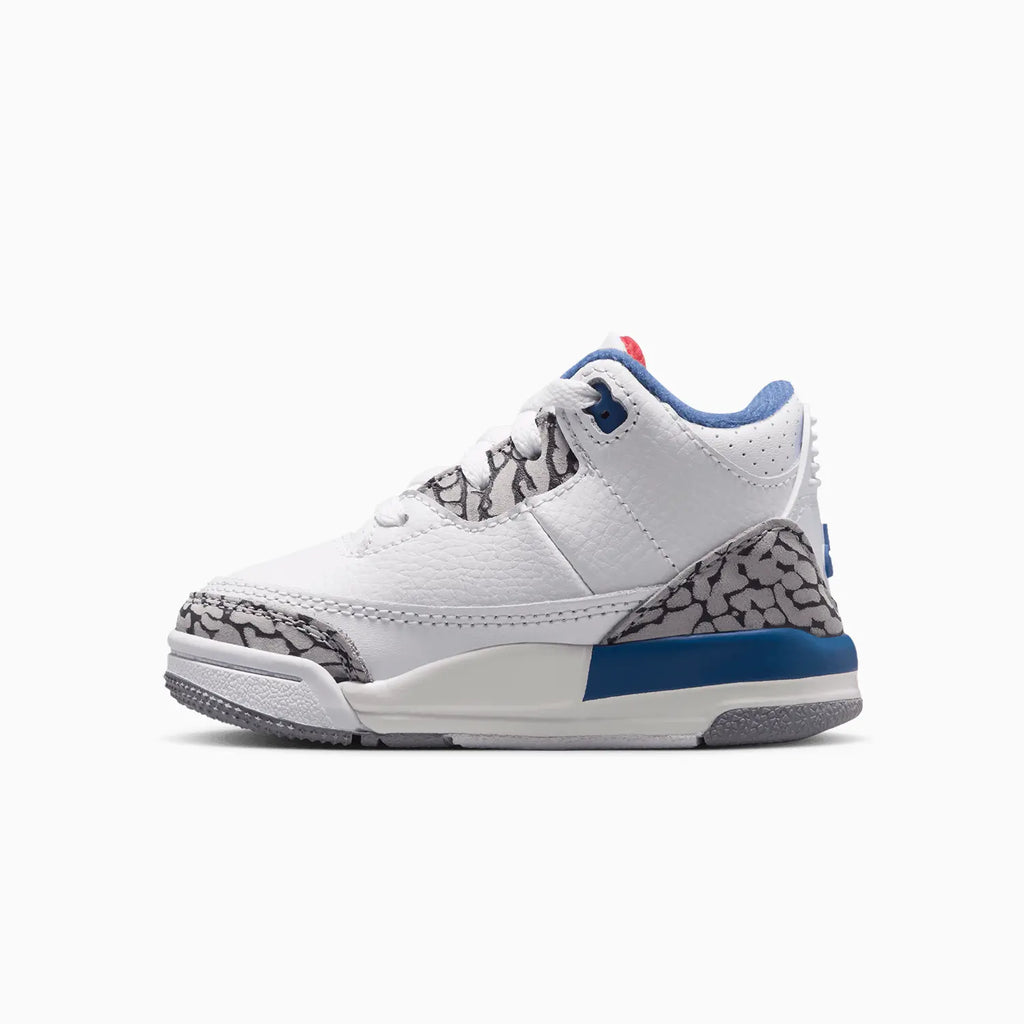 Jordan 3 Retro 'True Blue' para niños pequeños