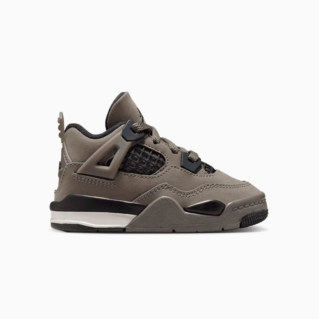 Jordan 4 Retro 'Cave Stone' para niños pequeños