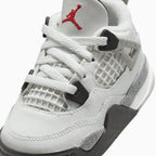 Jordan 4 Retro OG 'White Cement' para bebés