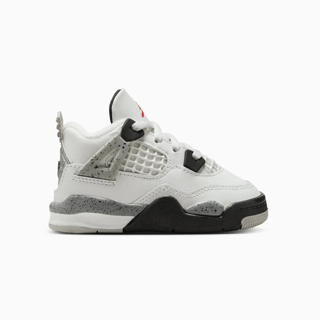 Jordan 4 Retro OG 'White Cement' para bebés