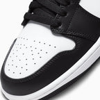 Air Jordan 1 Low de hombre 'Negro Blanco Gris'
