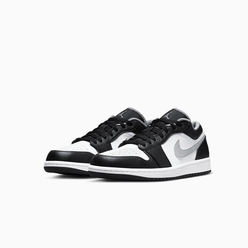 Air Jordan 1 Low de hombre 'Negro Blanco Gris'